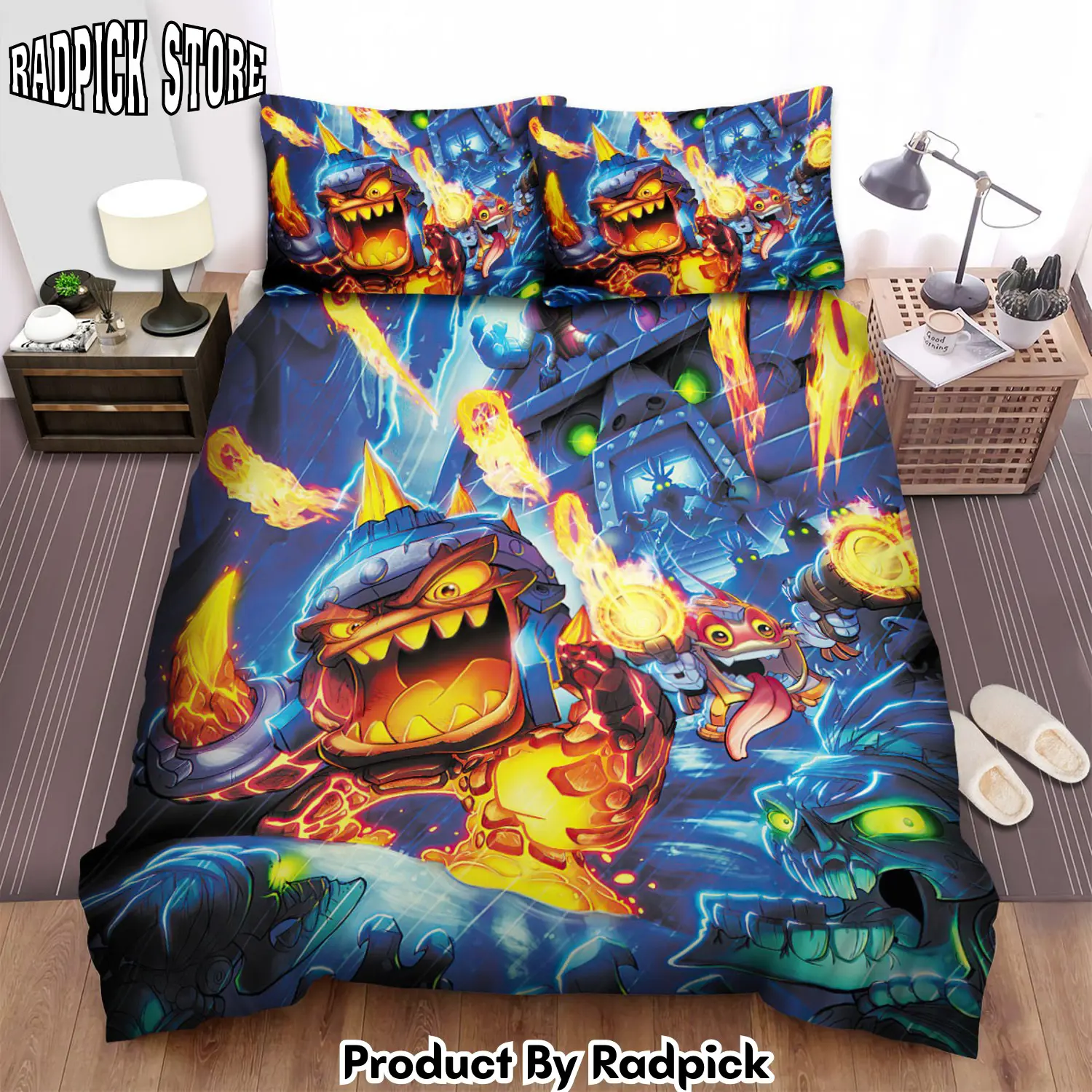 Radpick skylanders academy zombie defend duvet cover bedroom sets comfortable bedding sets rp3272296